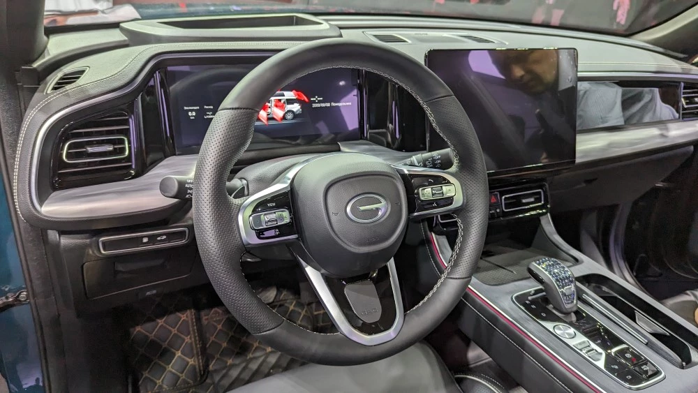 новый GAC GS8 II второго поколения салон интерьер