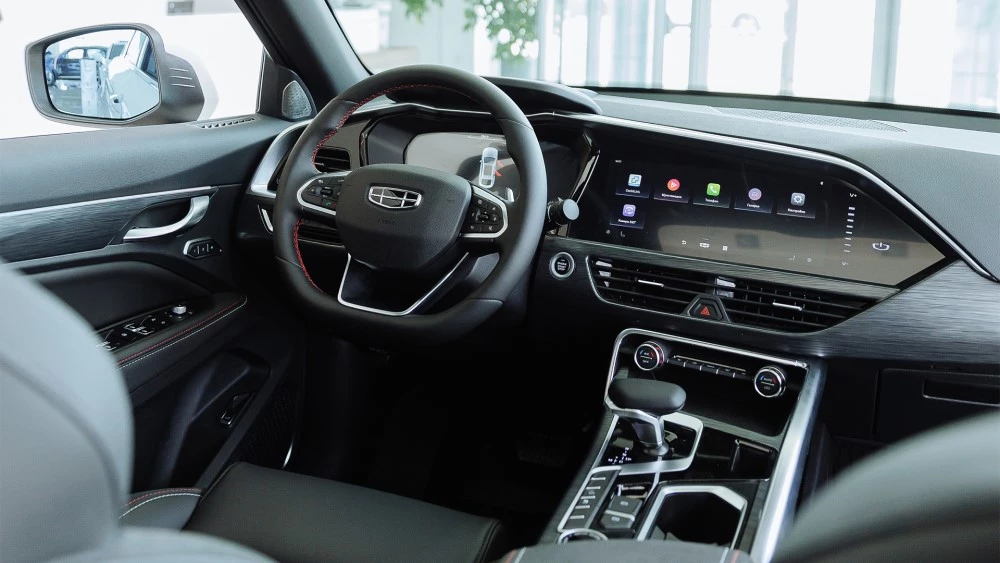 модель GEELY TUGELLA салон интерьер