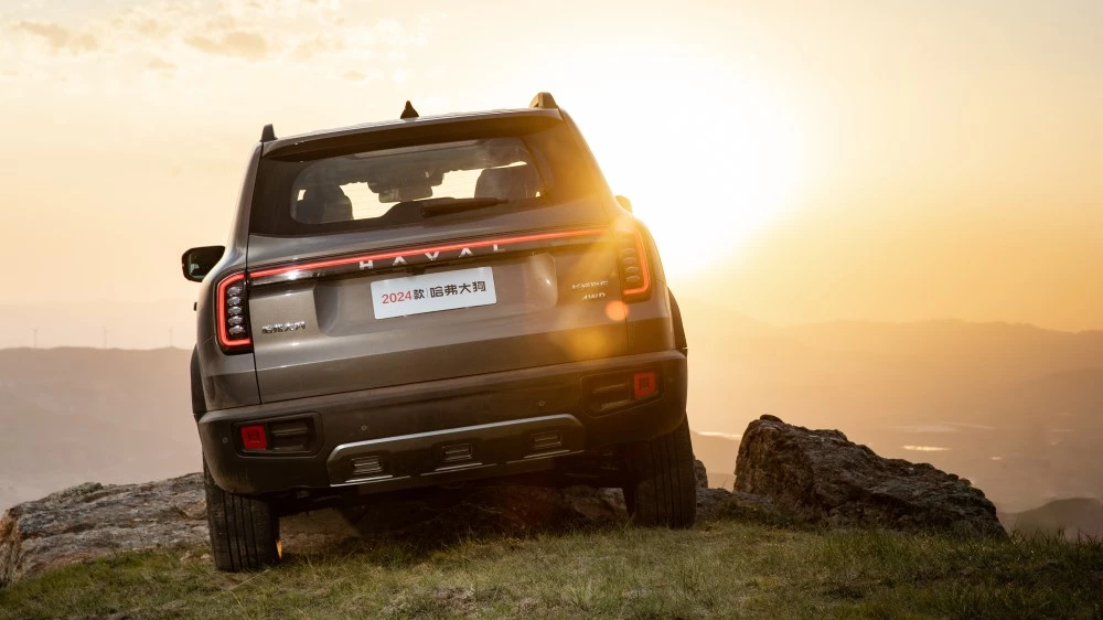 обновленный Haval Dargo сзади