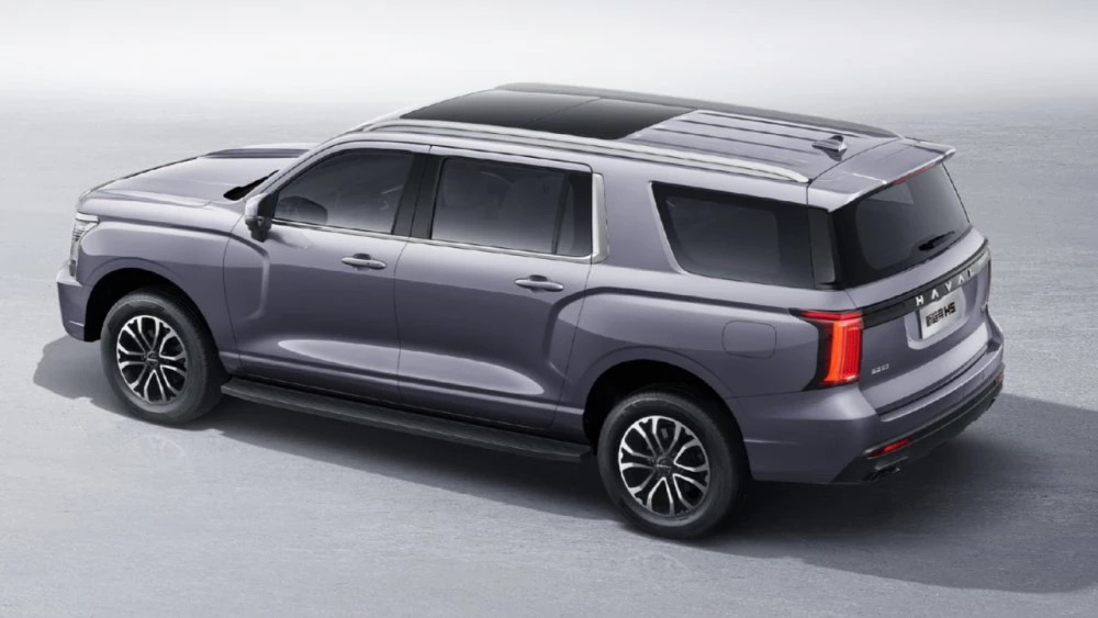Внедорожник Haval H5 нового поколения сбоку сзади