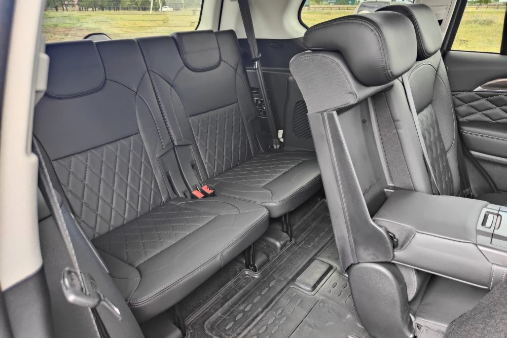 Haval H9 салон интерьер третий ряд