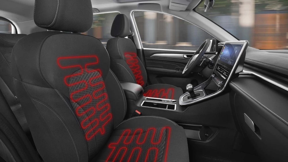 Haval M6 интерьер салон обогрев передних сидений спинки