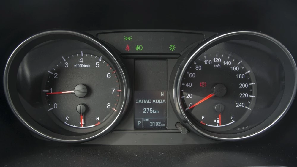 Haval M6 салон интерьер приборная панель