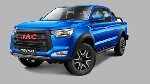 JAC T8 Pro спереди сбоку