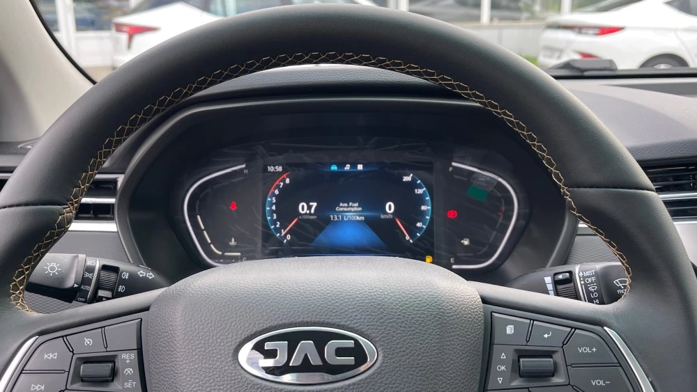 JAC T8 Pro салон интерьер цифровая приборная панель