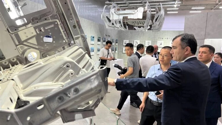 Автозавод JAC в Узбекистане хоким Кашкадарьинской области