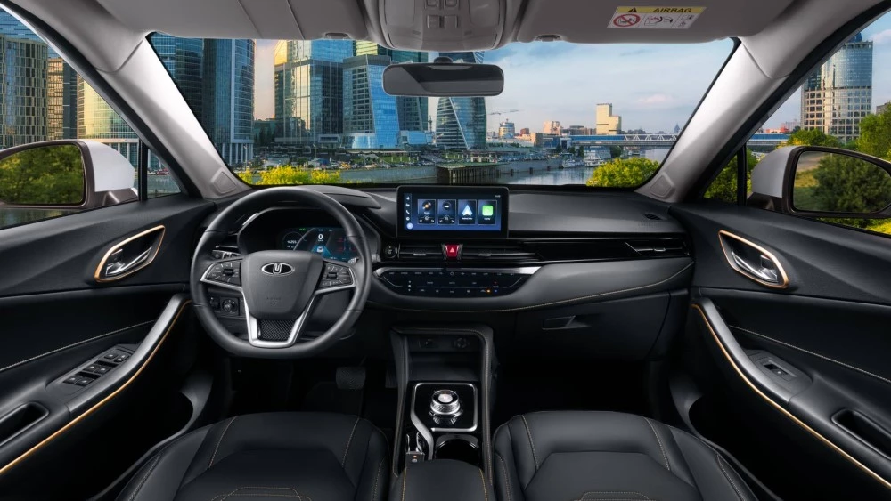 «Москвич 3е» салон интерьер