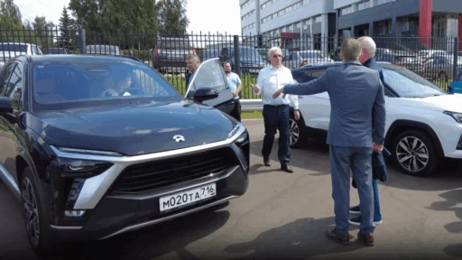 Nio ES8 в России Чемезов Минниханов Ростех