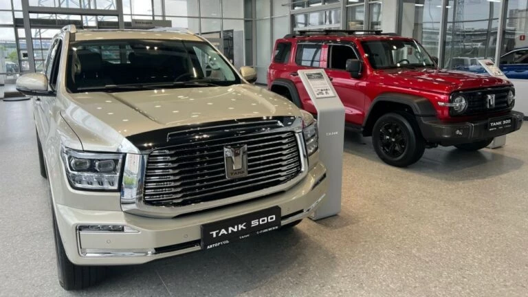 цены на китайские автомобили Tank 500 и Tank 300 купить у дилера новые