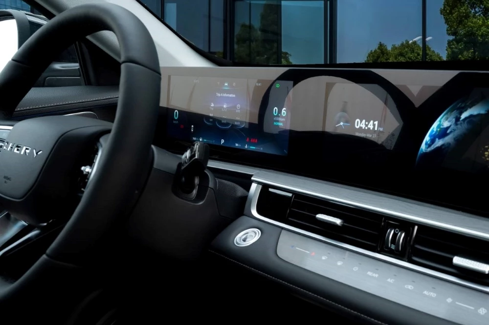 новый Chery Tiggo 8 Pro Max салон интерьер