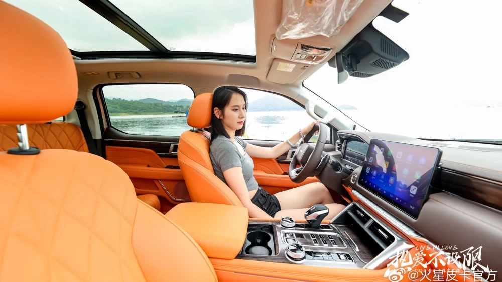 Салон интерьер пикап Foton Tunland V9 Mars 9