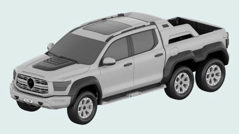 Great Wall Shanhai Poer 6x6 патент спереди сбоку