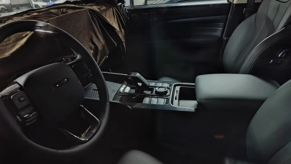 новый Haval H9 салон интерьер первый ряд