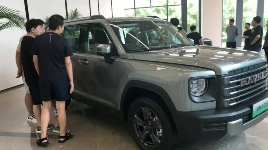 Haval Raptor спереди сбоку