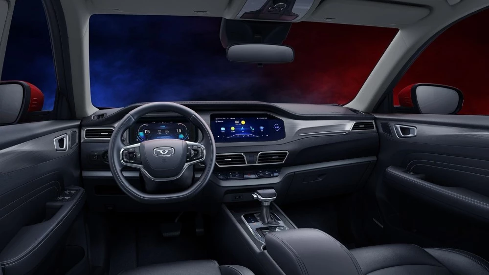 Салон интерьер кроссовер Kaiyi X3