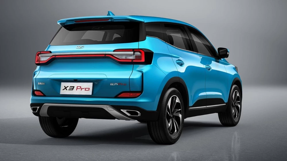 Кроссовер Kaiyi X3 Pro сзади сбоку