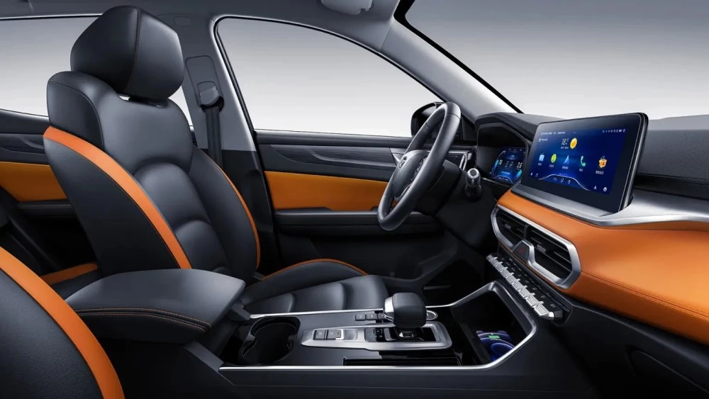 Салон интерьер кроссовер Kaiyi X3 Pro