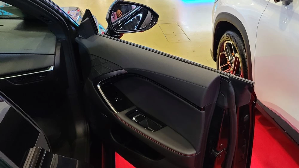 Безрамочные двери MG 7