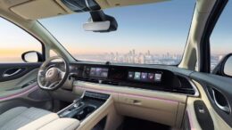 Минивэн Voyah Dream салон интерьер самые качественные автомобили в китае 2023
