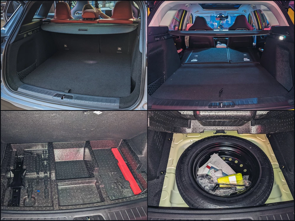 BAIC X55 багажник докатка