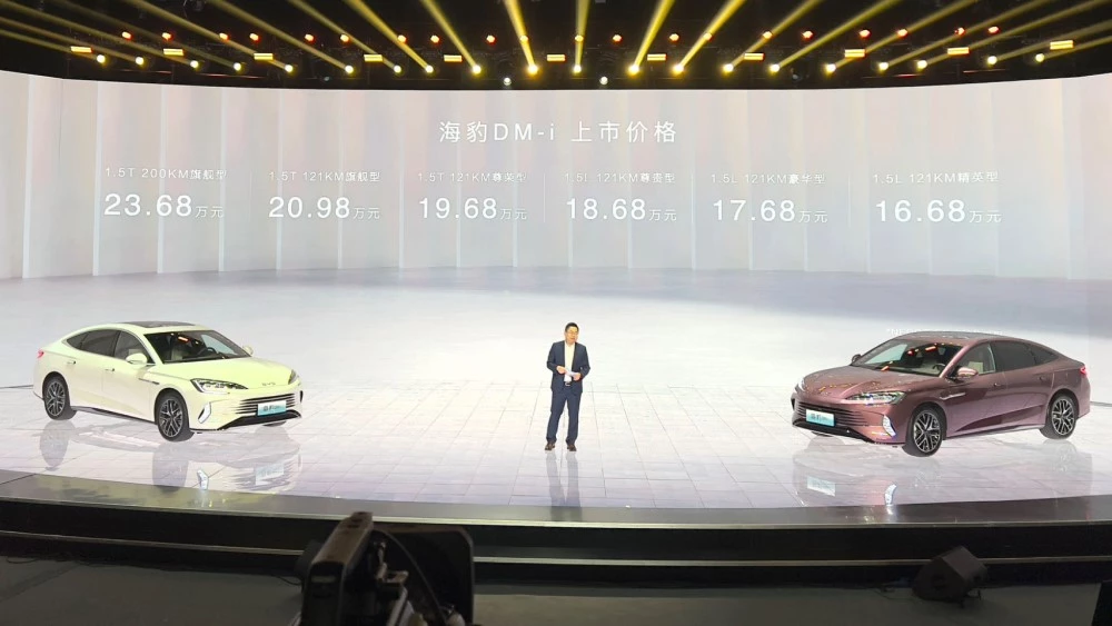 BYD Seal DM-i цены комплектации