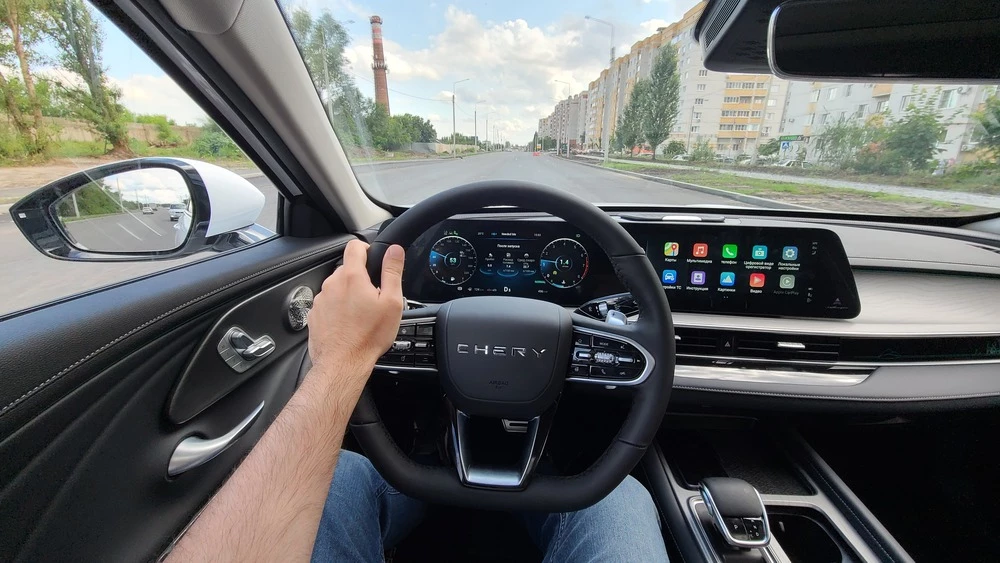 Chery Arrizo 8 салон интерьер