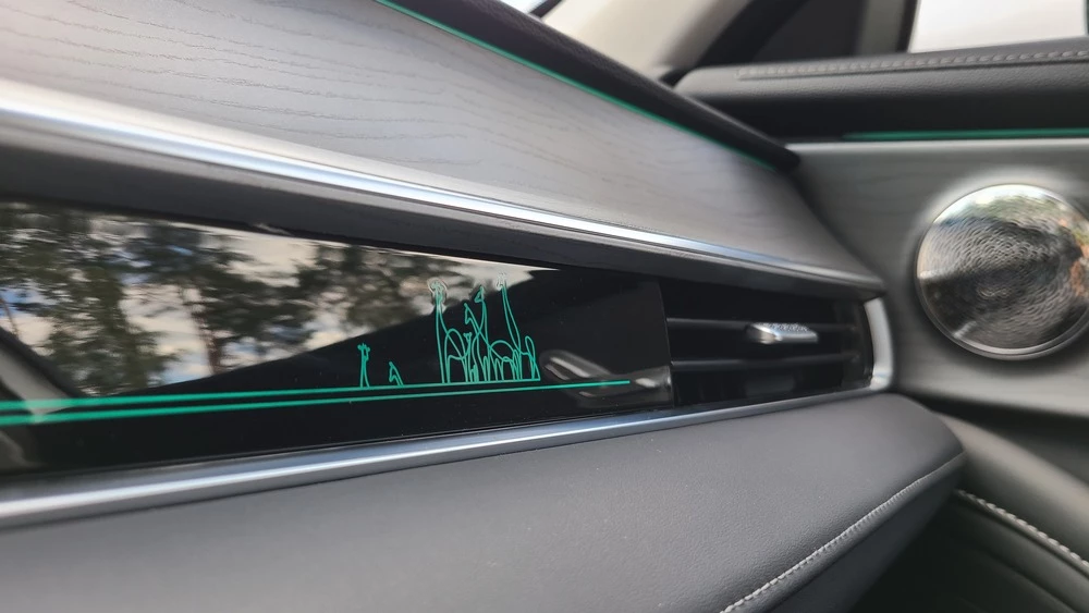 Chery Arrizo 8 салон интерьер жирафы передняя панель