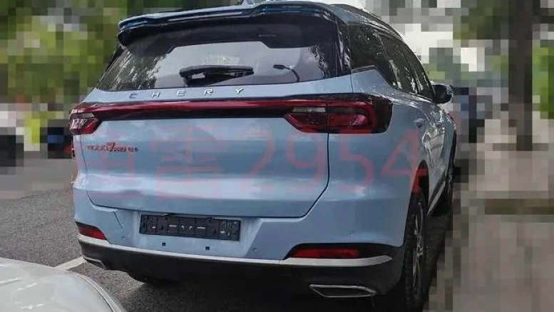 Chery Tiggo 7 Pro e+ сзади сбоку