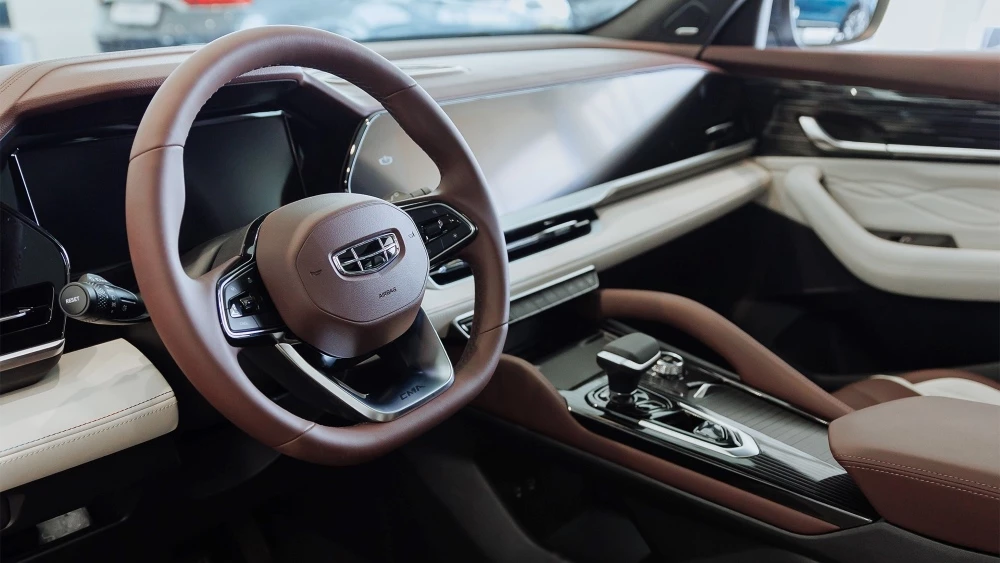 Как устроен полный привод GEELY MONJARO