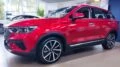 Кроссовер FAW Bestune T77 сбоку спереди в ДЦ Аарон