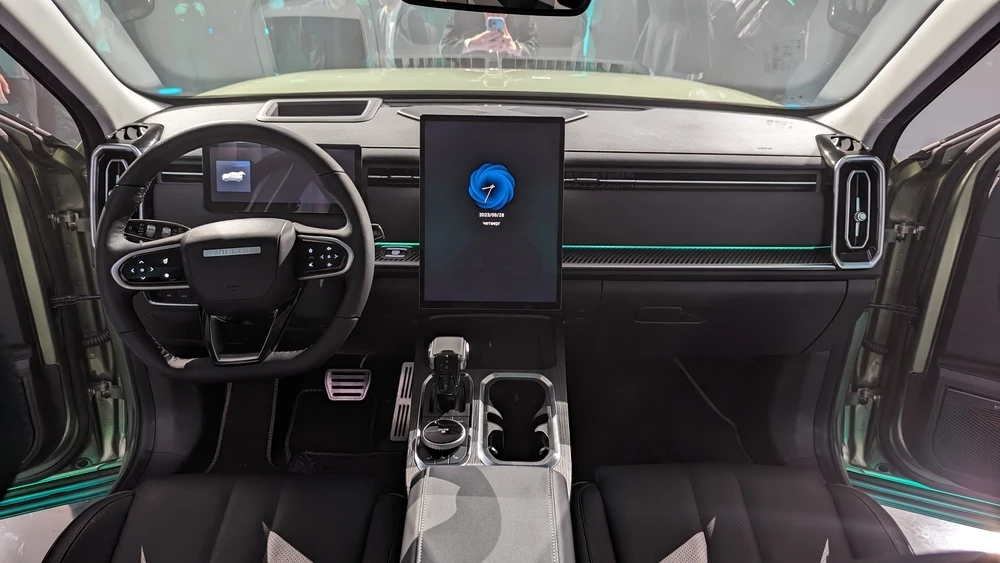 Jaecoo J7 салон интерьер