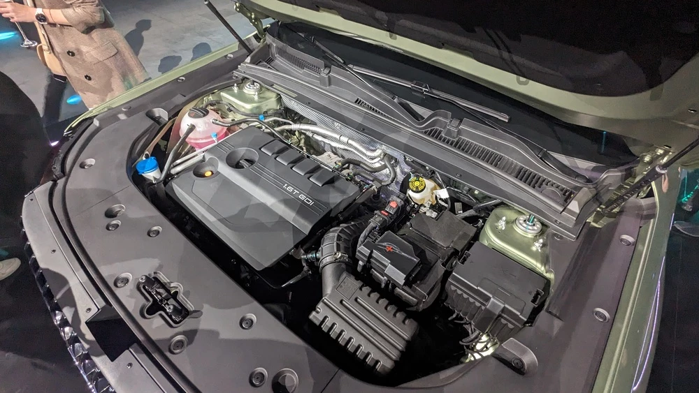 jaecoo j7 моторный отсек двигатель