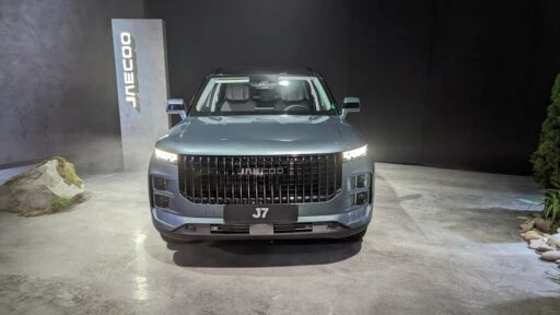Jaecoo J7 спереди презентация