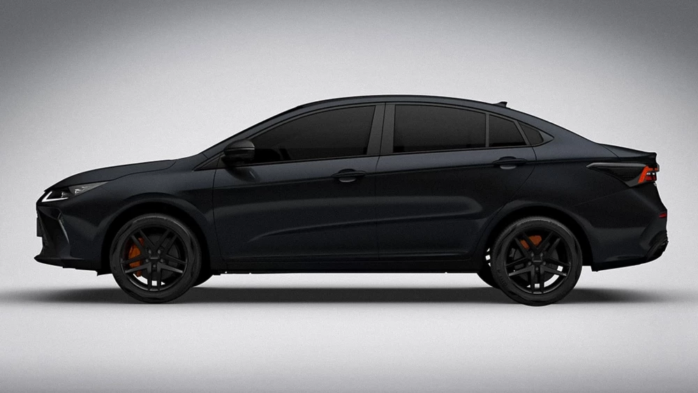 OMODA S5 GT сбоку Авилон