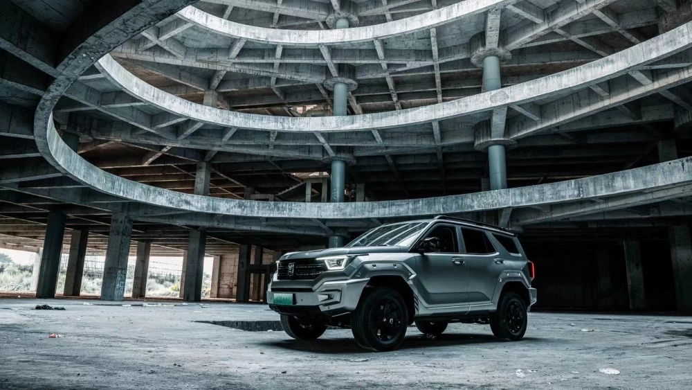 Внедорожник Tank 400 Hi4-T спереди сбоку