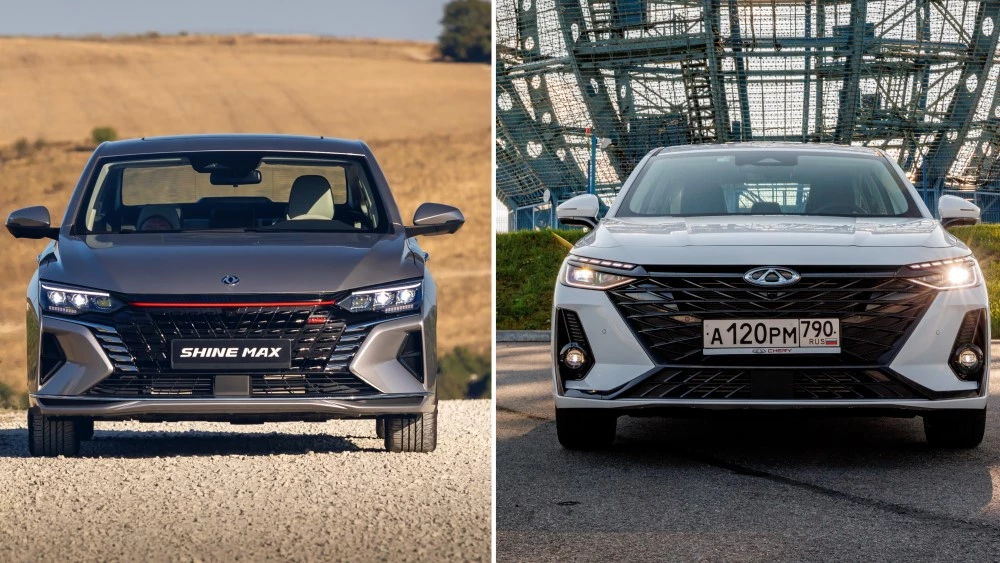 Dongfeng Shine Max и Chery Arrizo 8