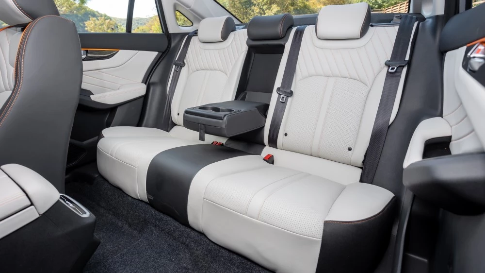 Dongfeng Aeolus Shine Max салон интерьер второй ряд