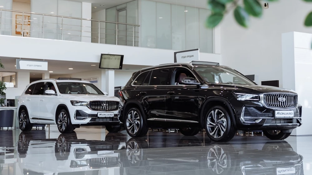 GEELY MONJARO вырвался на второе место Geely БИЗНЕС КАР Рублёвский