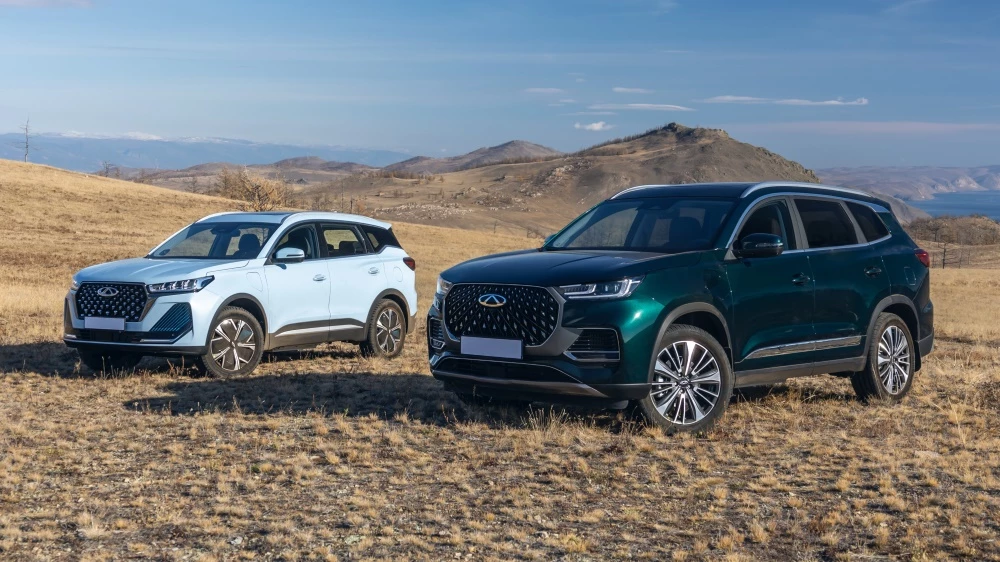 Chery продажи новых гибридных кроссоверов Tiggo 7 Pro и 8 Pro Plug-in Hybrid в России