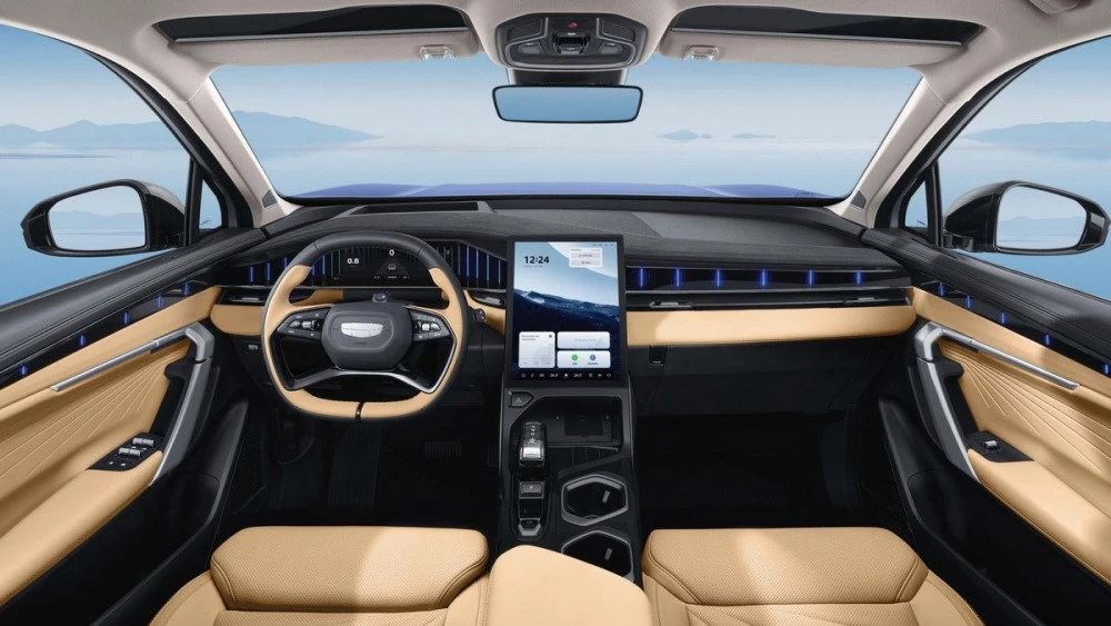 Geely Starray салон интерьер