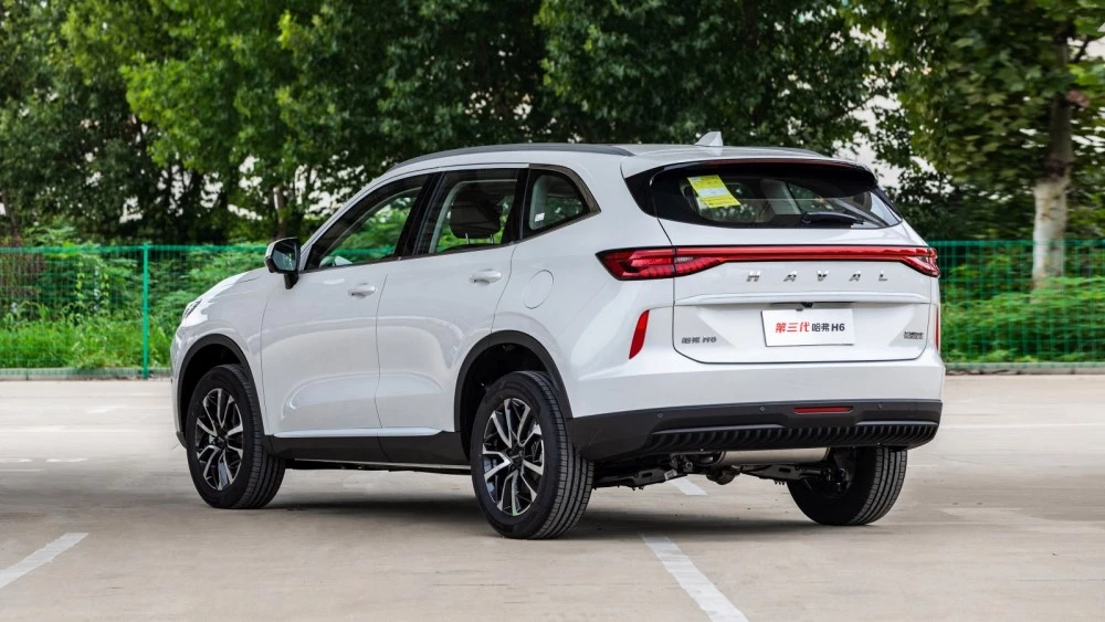 Haval H6 третьего поколения салон интерьер сбоку сзади
