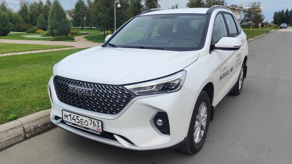 Haval M6 сбоку спереди тест Мишина