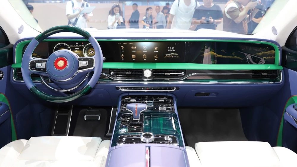 Hongqi L5 нового поколения салон интерьер