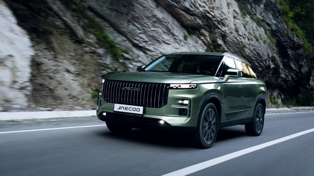 jaecoo j7 сбоку спереди динамика Измайлово