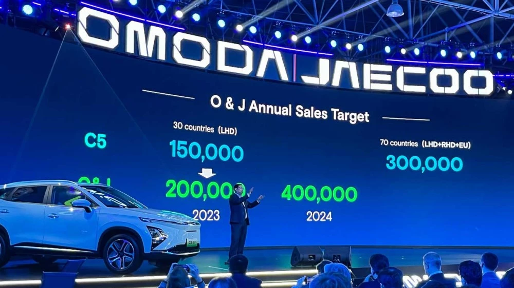 jaecoo Omoda план продаж брендов