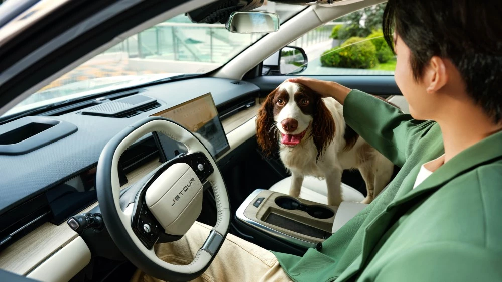 Обновленный Jetour Dashing 2024 салон интерьер