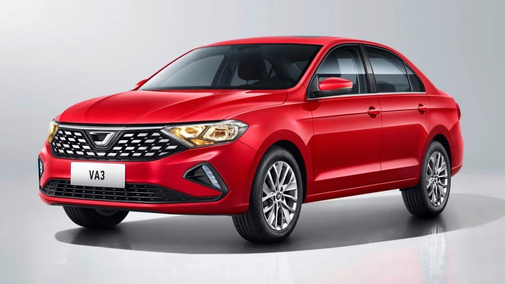 FAW Jetta VA3 сбоку спереди