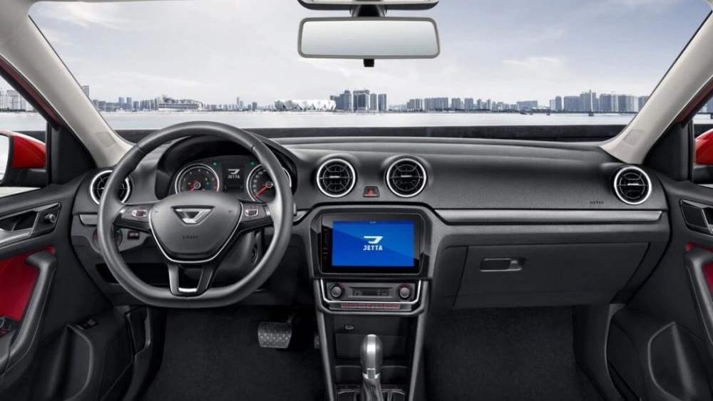 Салон седана FAW Jetta VA3 интерьер