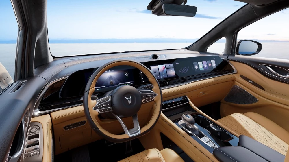 минивэн Voyah Dream First четырехместный салон