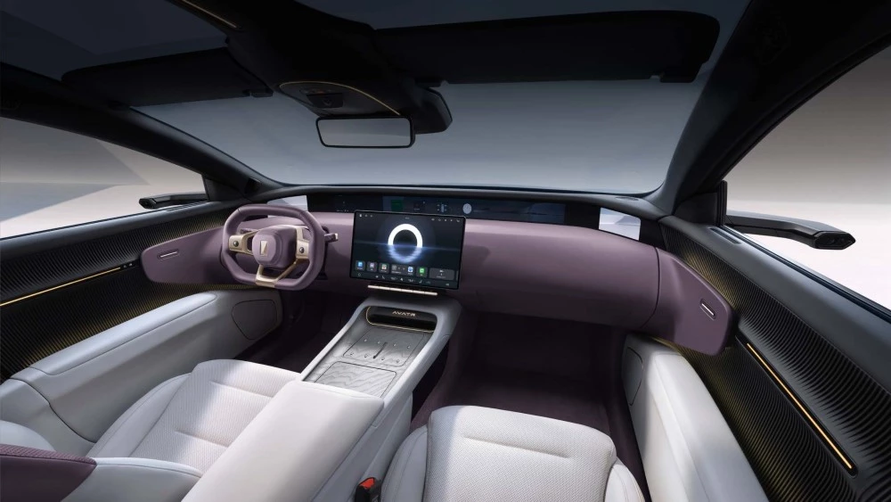 Avatr 12 салон интерьер